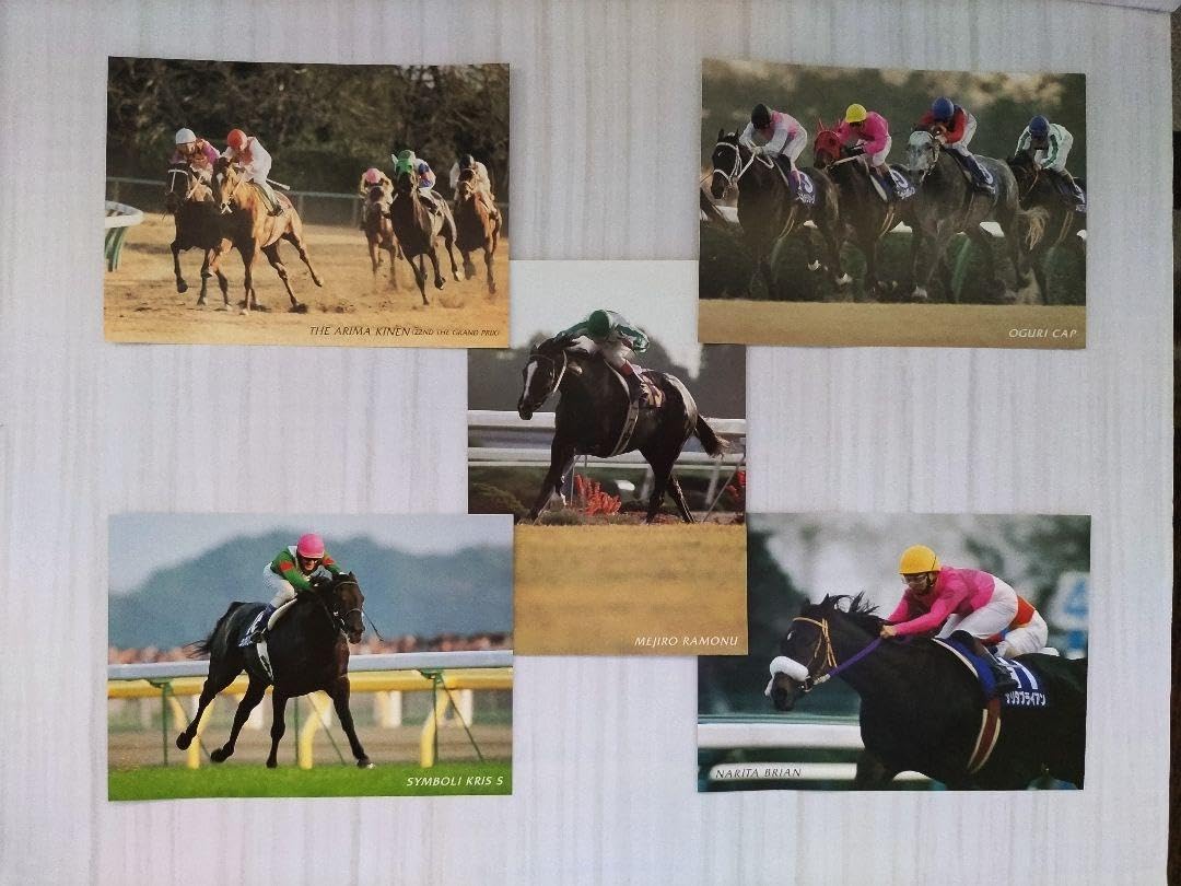 ポストカード　競馬 Amazon.co.jp: JRA 競馬 ポストカード 優勝馬 オグリキャップ